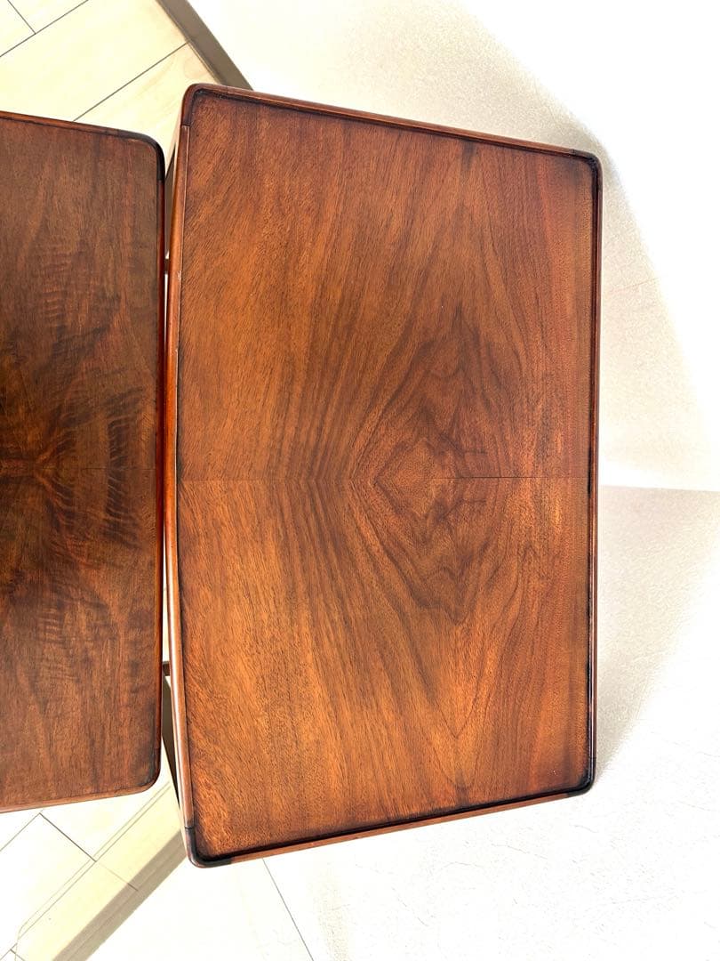 ネストテーブル　ヴィンテージ　マホガニー　北欧　家具　ヨーロッパ