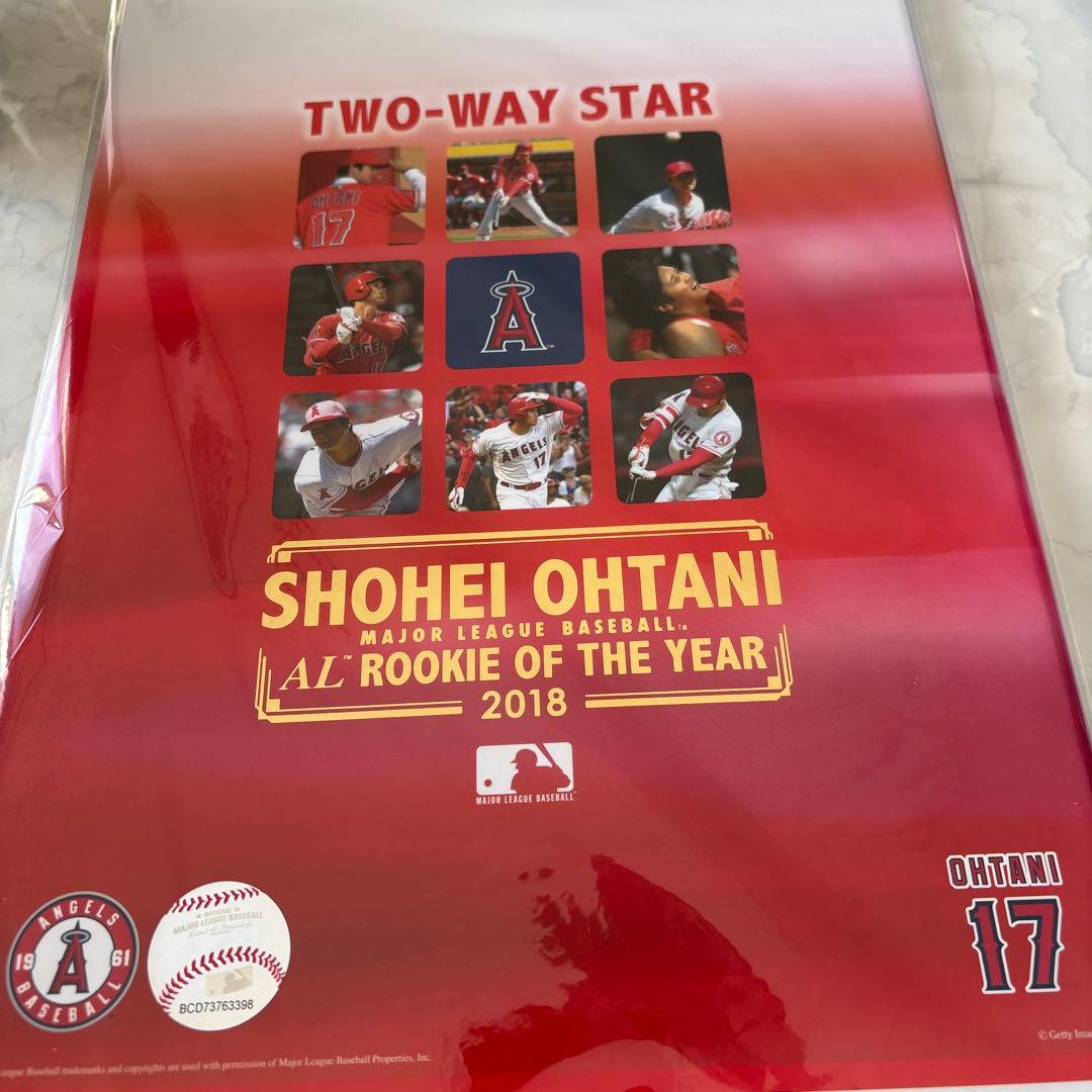 大谷翔平 2018 ALルーキーオブザイヤー記念