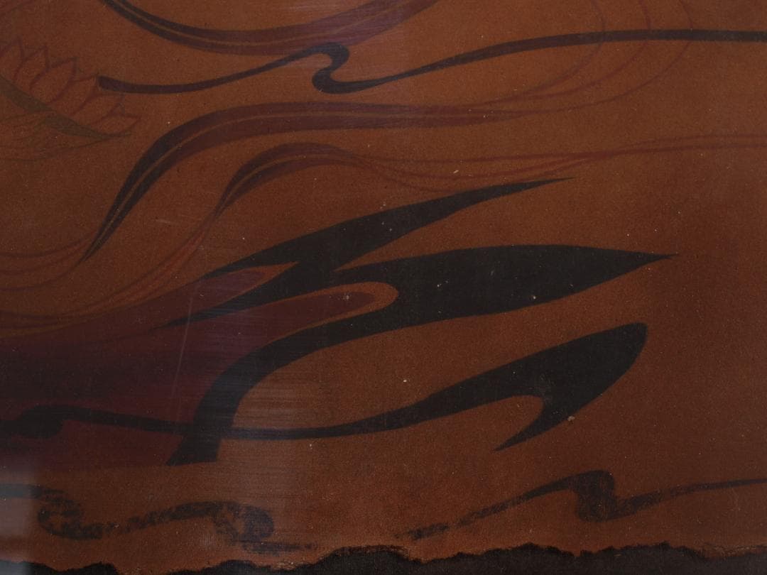 中国唐時代　敦煌莫高窟壁画 彩絵　人物像 発掘品 古美術 AK1749A1-5