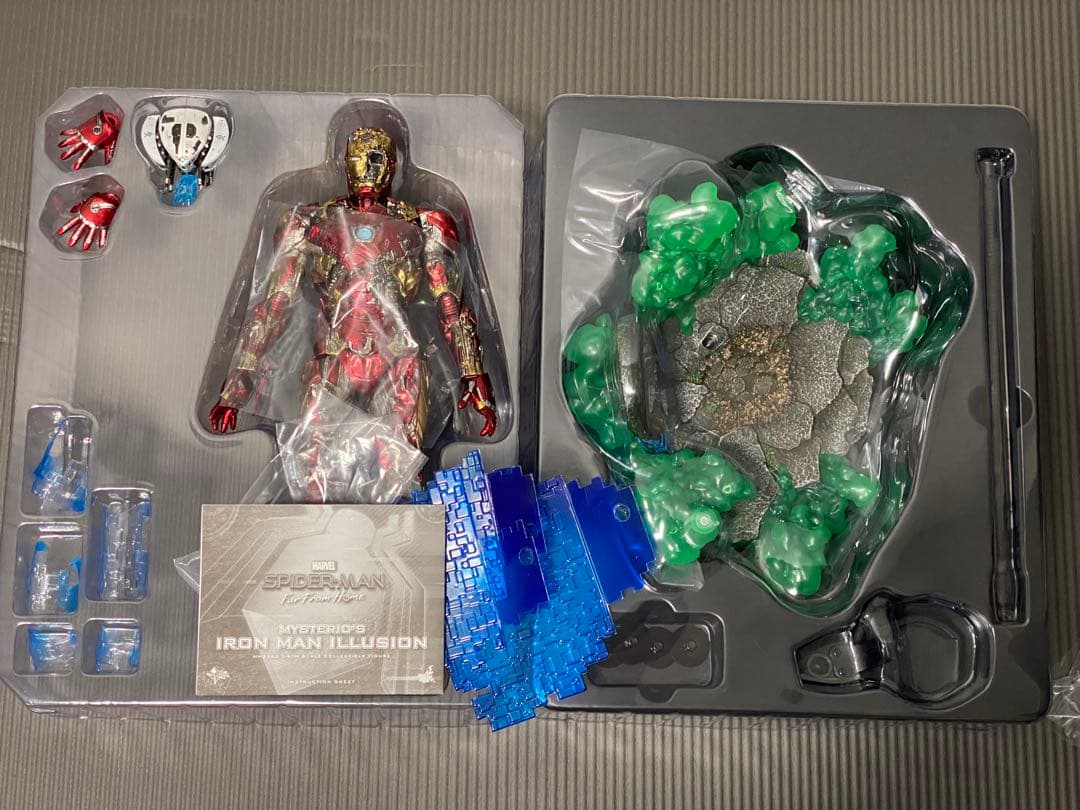 ホットトイズ アイアンマン イリュージョン スパイダーマン ファーフロムホーム