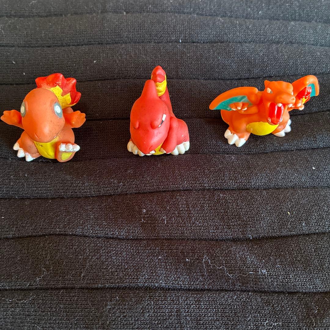 ヒトカゲ リザード リザードン ポケモンキッズセット　当時　レア　ポケモン