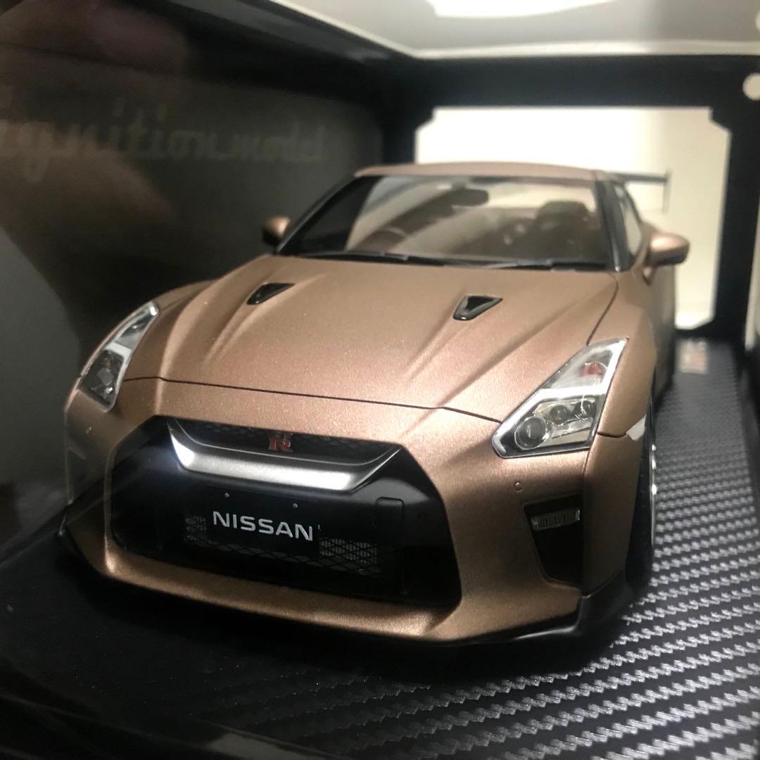 イグニッションモデル 1/18 日産 GT-R (R35) マットブラウン