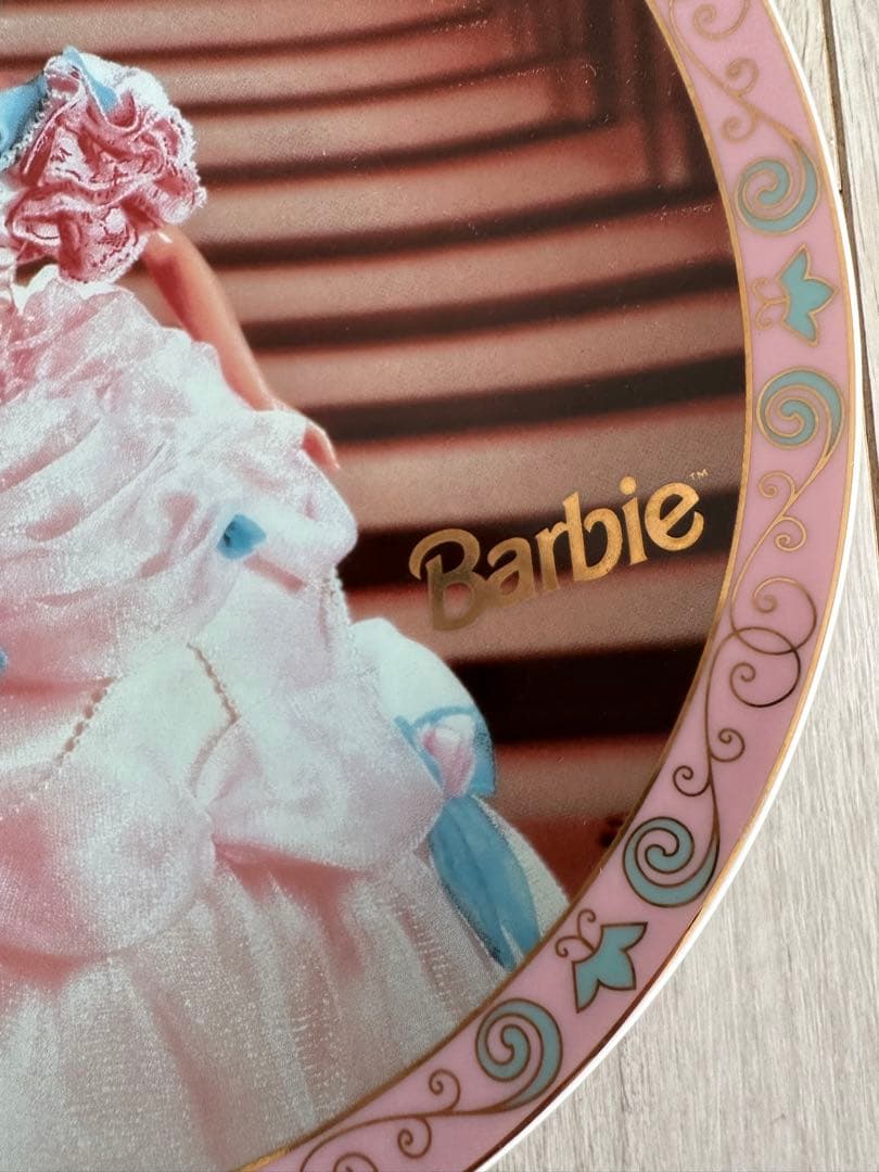 1997年バービーBarbieヴィンテージ 皿プレート限定コレクション