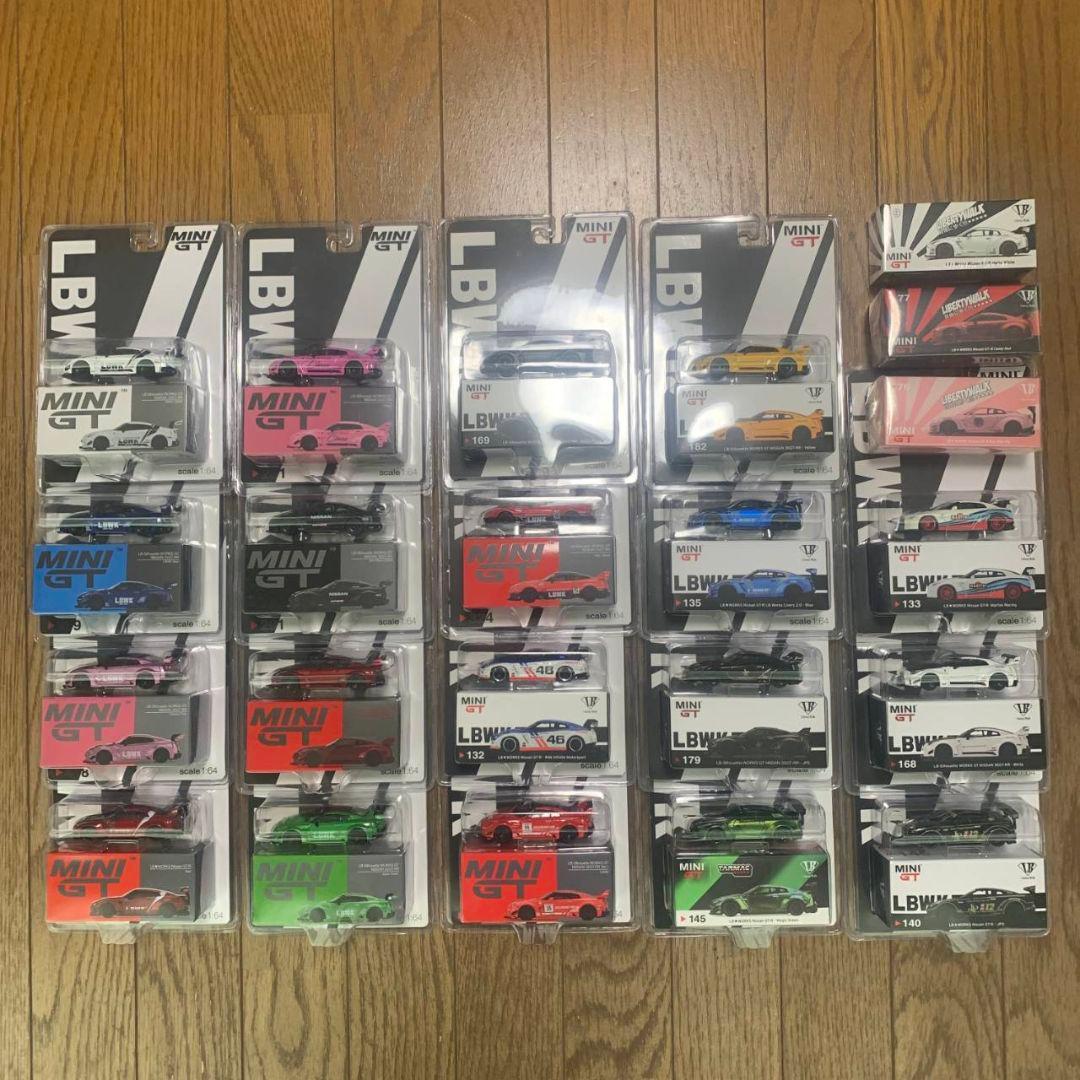 MINI GT LBWK ミニカー GT-R 22台セット 1/64