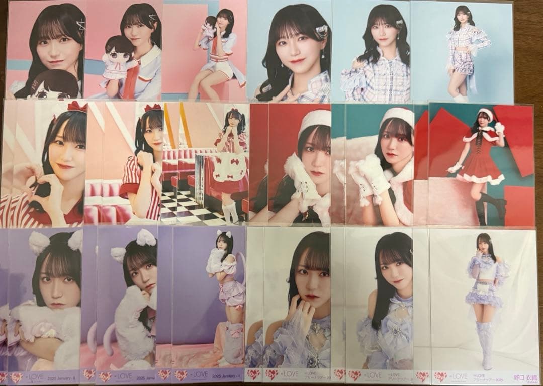 イコラブ 野口衣織 コンプ まとめ売り《コンプ事のバラ売り可》