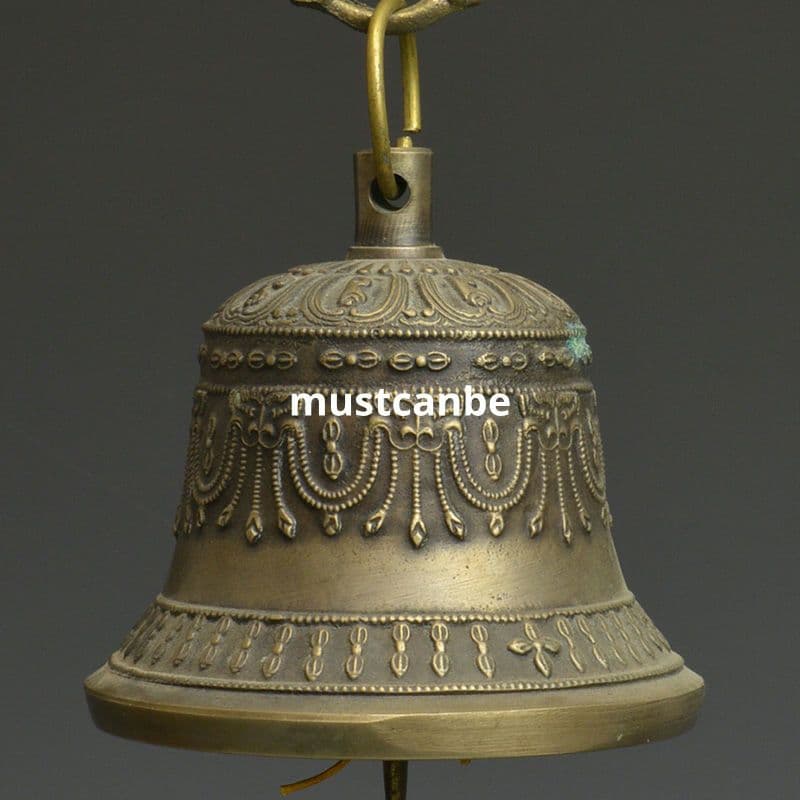 仏教美術品 銅鐘鈴 仏塔鈴 風鈴 法鈴 装飾品 工芸品 置物
