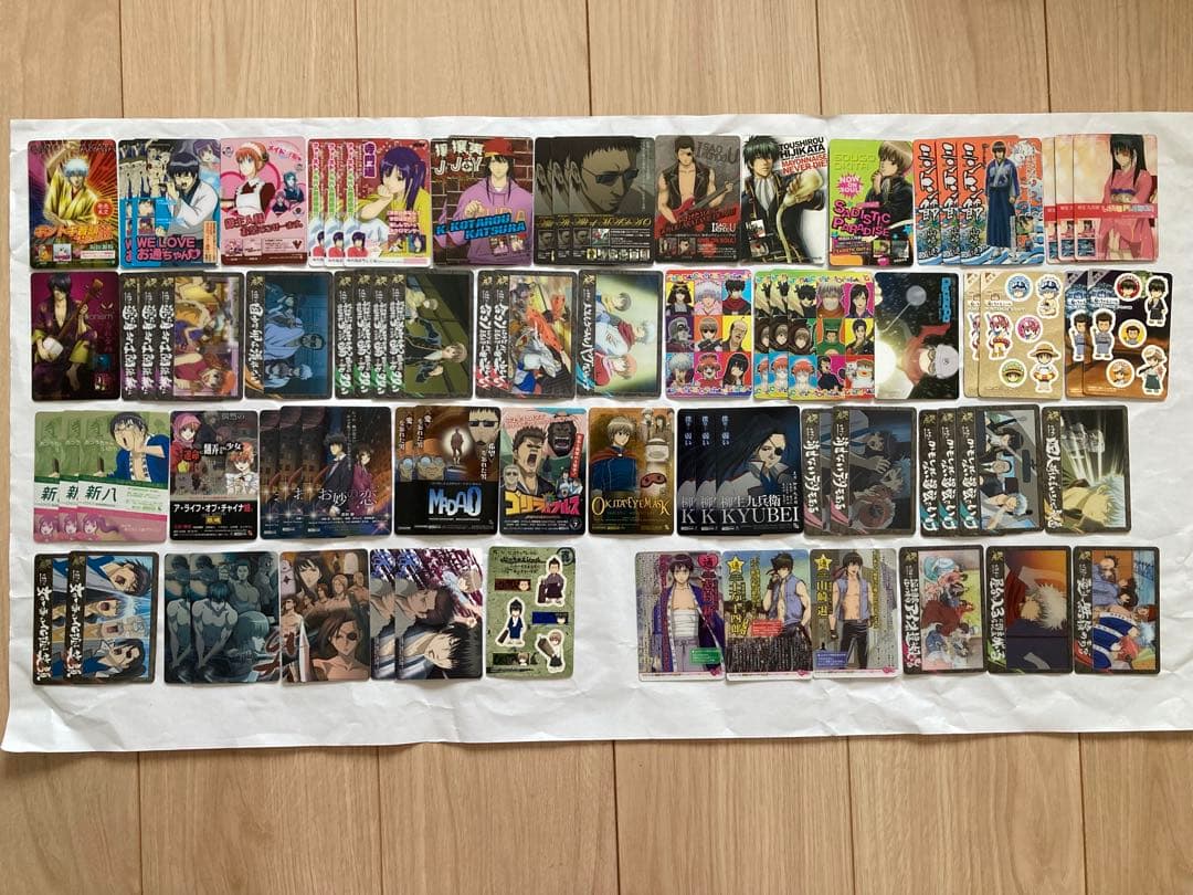 銀魂カードガム コレクション まとめ売り 141枚