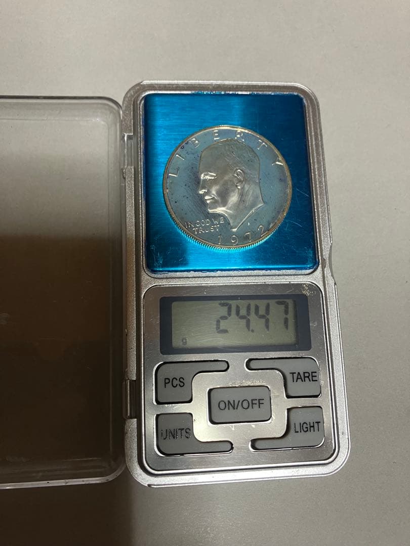 アメリカ　アイゼンハワー 1ドル　古銭　200周年　銀貨　slv400