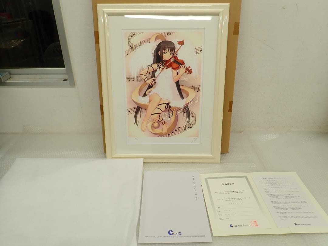 ⑥未使用・保証書付 Tony 「カンタービレ」ミクスドメディア　アールビバン