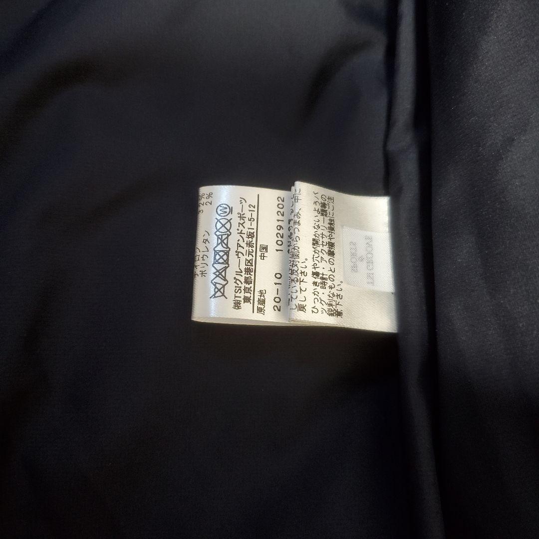 PEARLY GATES フード付きダウンベスト 濃紺