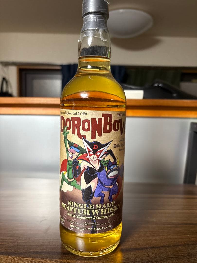 ドロンボーラベル　シークレットハイランド　ウイスキーミュウ　クライヌリッシュ