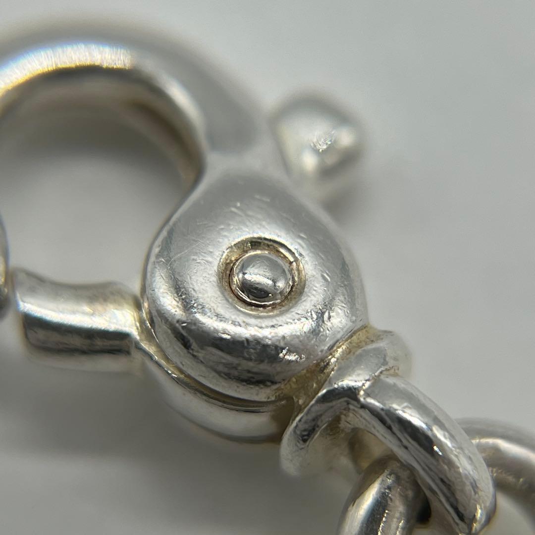 ティファニー TIFFANY ダブルロープセンターノット ブレスレットSV925