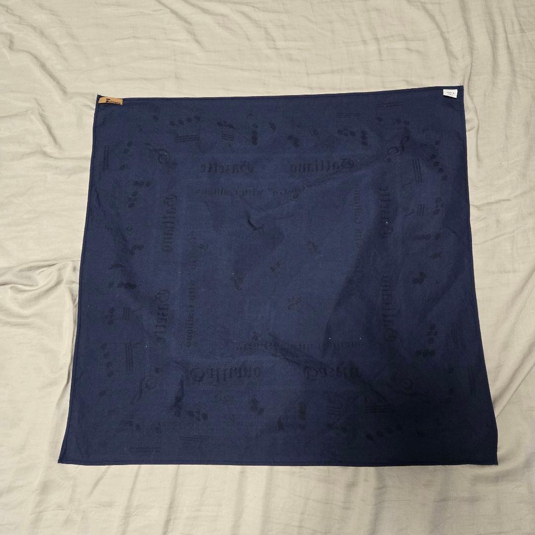 John Galliano ジョン・ガリアーノ 音符 バンダナ