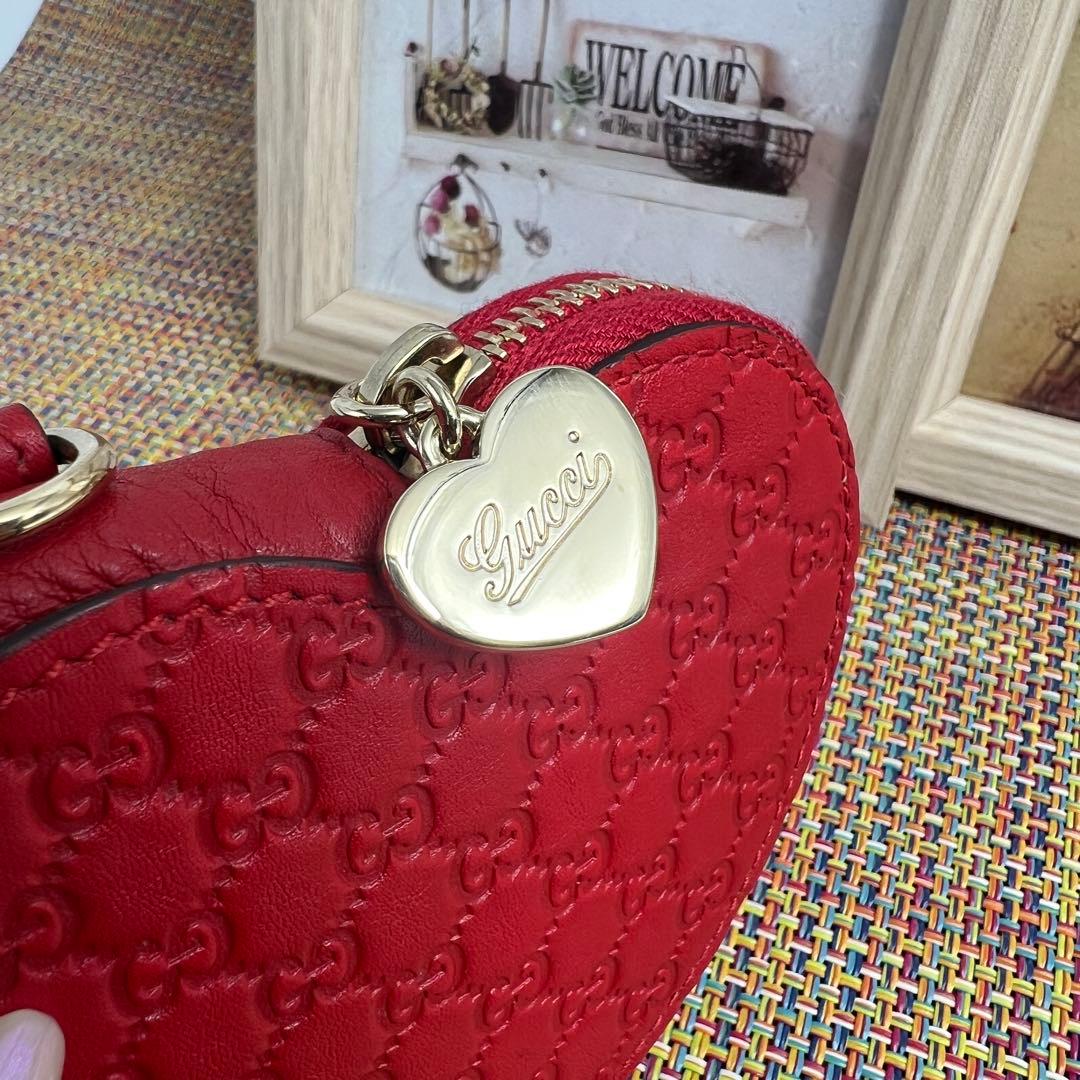 ✨極美品✨ GUCCI グッチ　マイクログッチシマ　ケース　小銭入れ