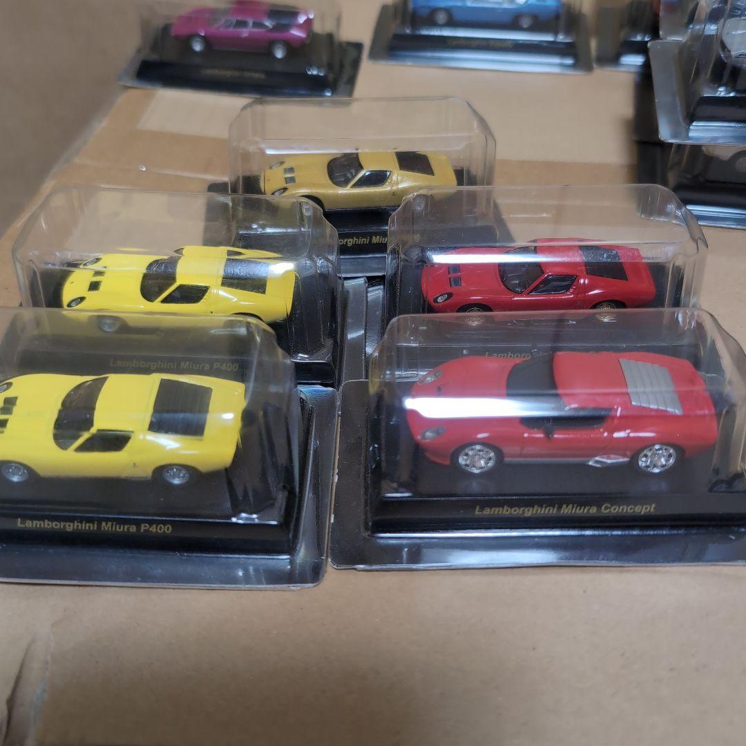 P*E様 京商 1/64 サークルKサンクス ランボルギーニ ミニカー 55台セ