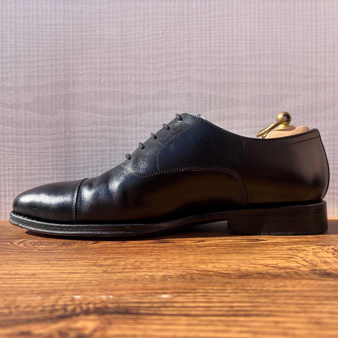 ジャランスリウァヤ ストレートチップ 26.5cm ブラック 内羽根 革靴