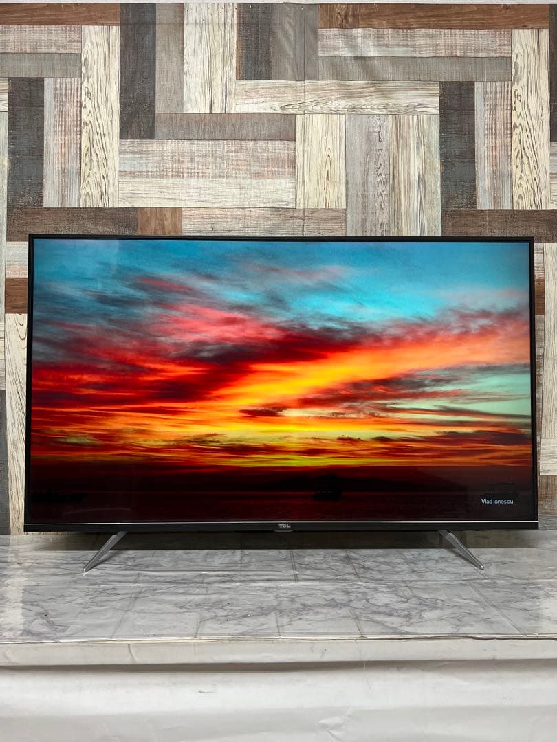 即日受渡❣️全国送料込TCL 43型4K液晶テレビWチューナー新品リモコン付