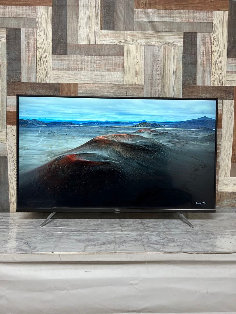即日受渡❣️全国送料込TCL 43型4K液晶テレビWチューナー新品リモコン付