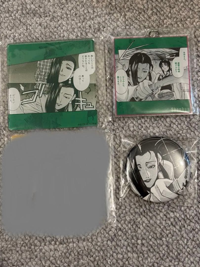 BLACK LAGOON アクリルキーホルダー アクリルコースター 缶バッジ