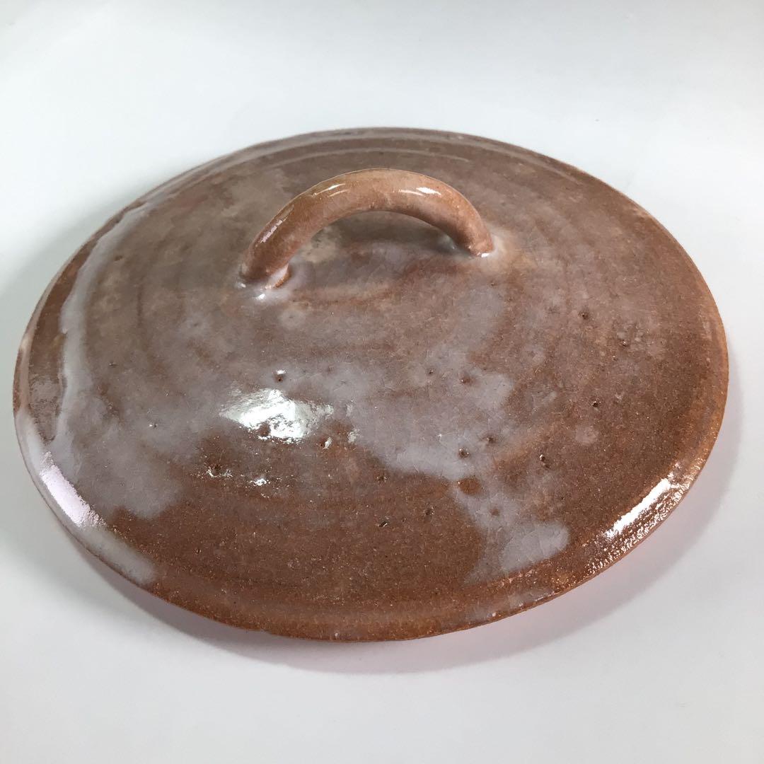 Ｒ３２３　水指　『萩焼』『塔陶山　平野教道造』　共箱　茶道具