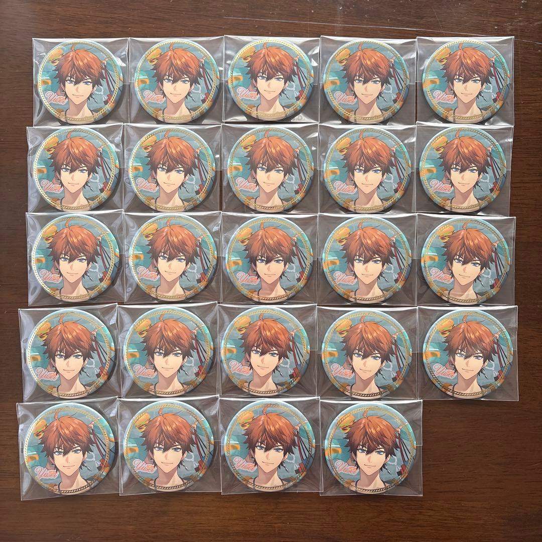 北見遊征　AGF 缶バッジ　24個