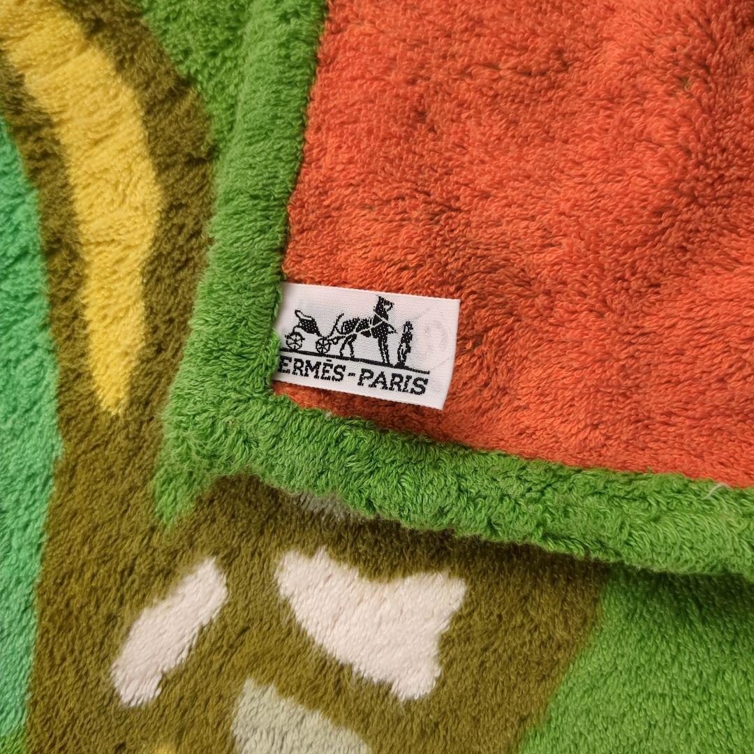 T*i様 エルメス　ビーチタオル　148×90㌢　大判タオル　ラグ　バスタオルビ