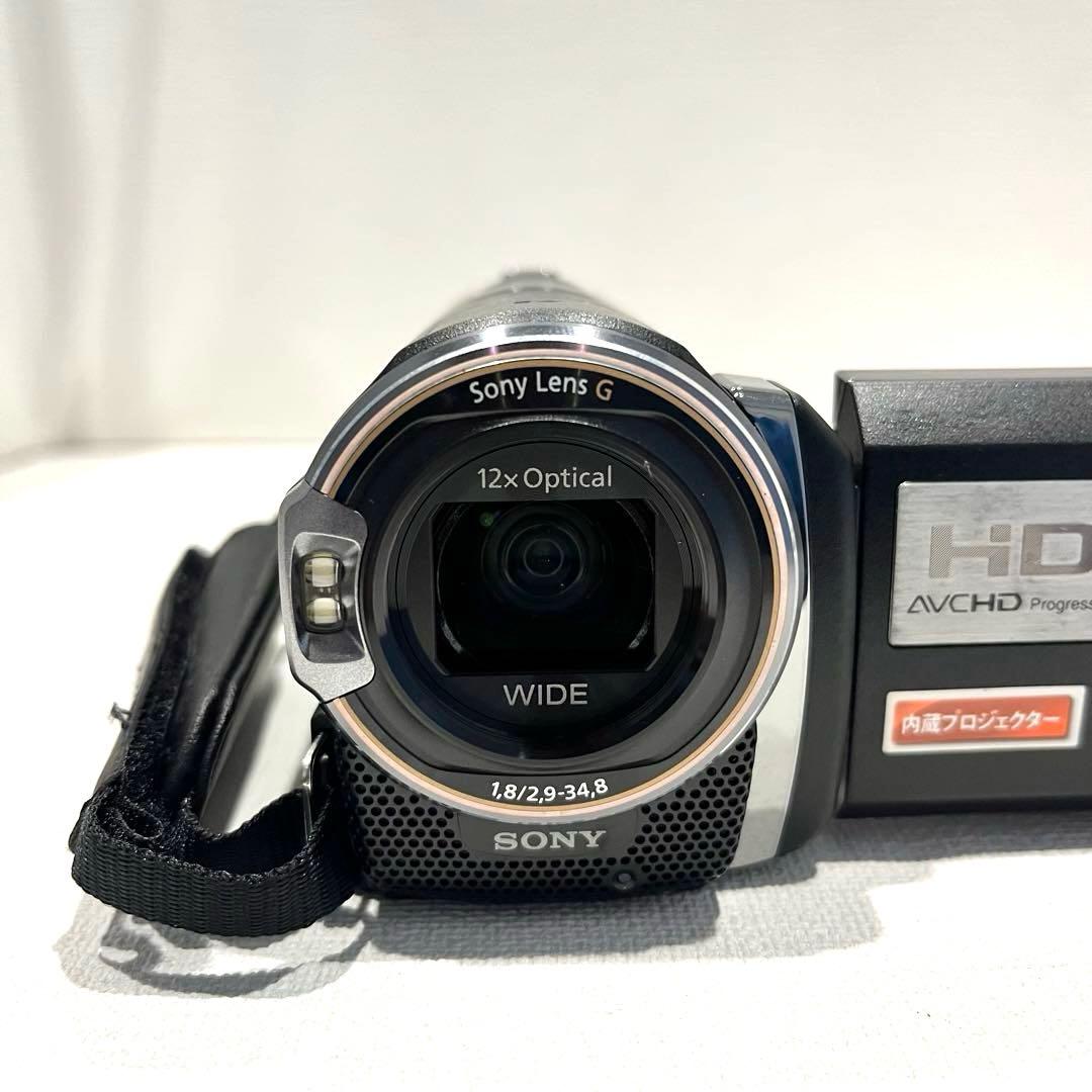 美品【動作確認ＯＫ】SONY　Handycam　HDR-PJ590V　付属品多数