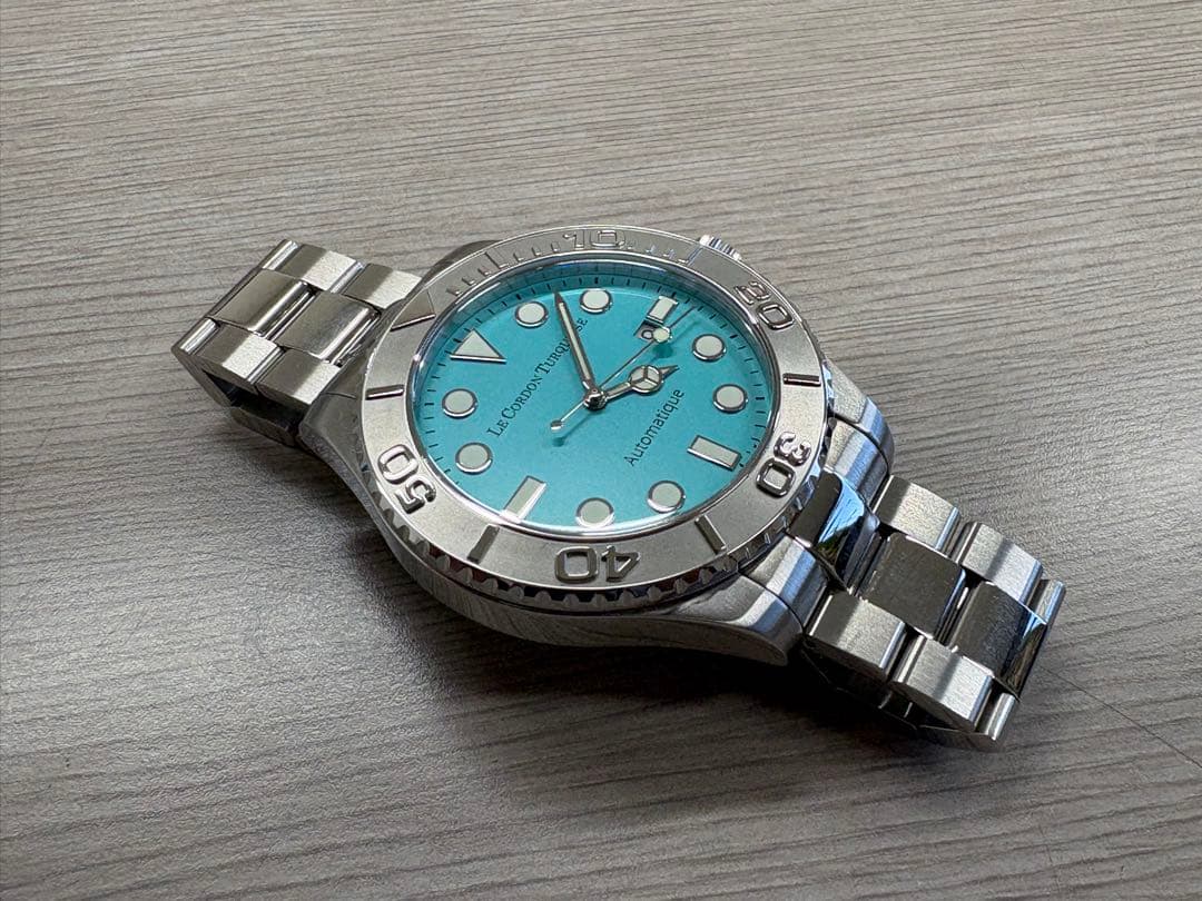 Le Cordon Turquoise 自動巻き腕時計 ヨットマスタータイプ