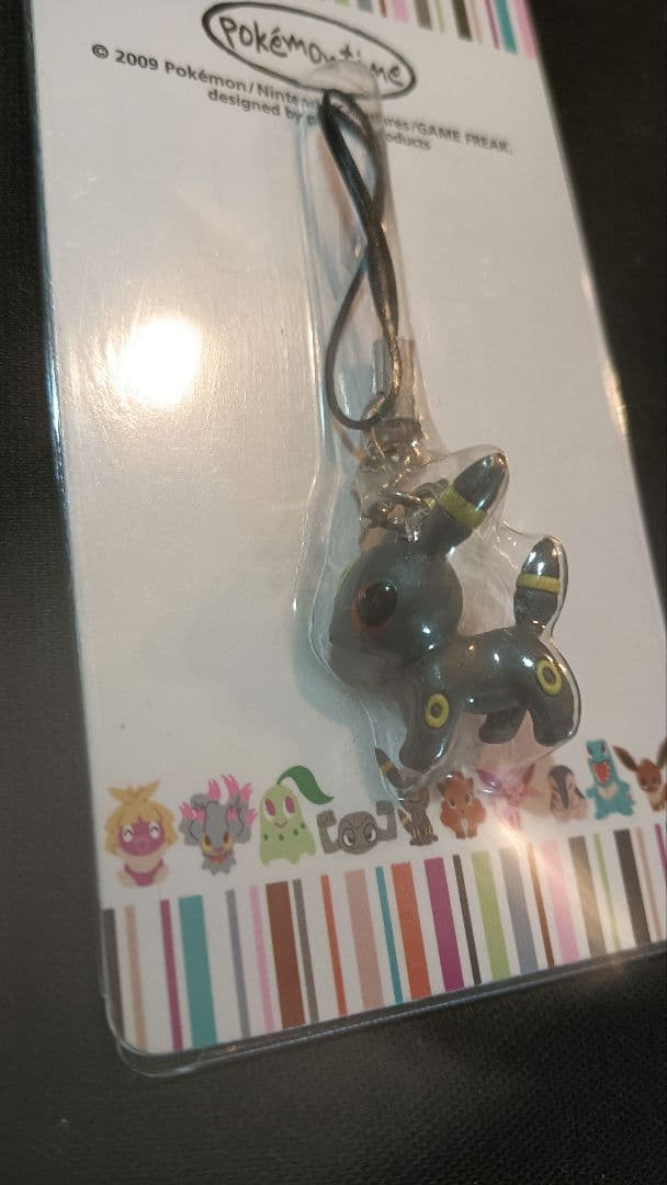 ポケモンタイム ストラップ イーブイ ブラッキー エーフィ 3セット 新品