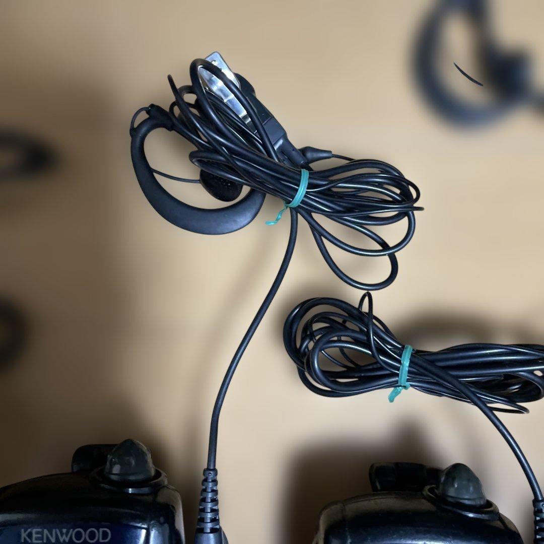 KENWOOD ケンウッド トランシーバー 8台　イヤホンマイク5本付
