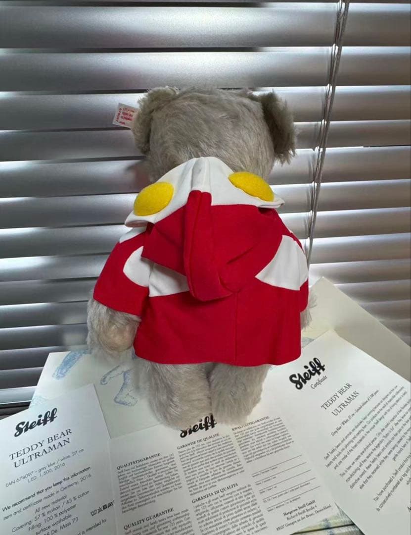 新品　シュタイフ テディベア ウルトラマン steiff ULTRAMAN