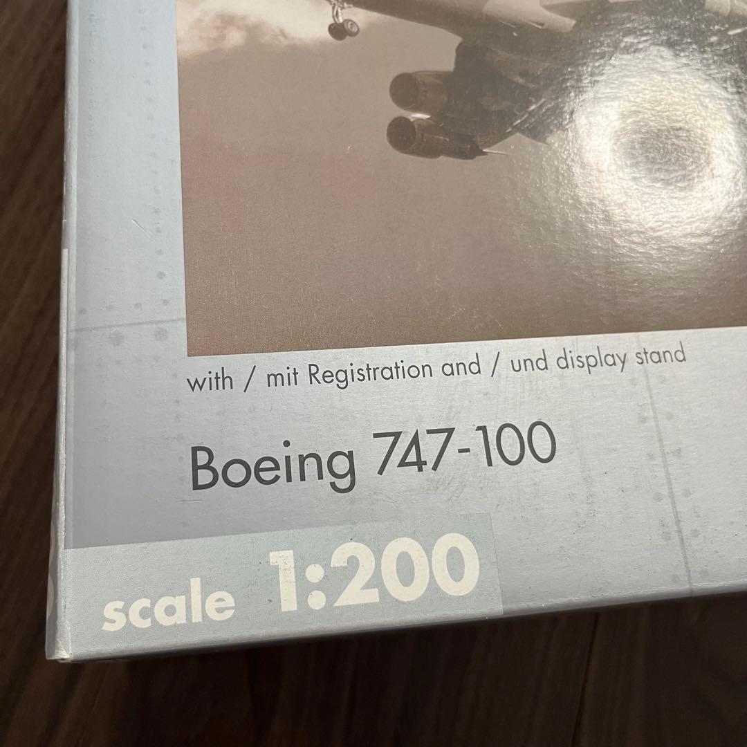 航空機・ヘリコプター PAN AM Boeing 747-100 1:200
