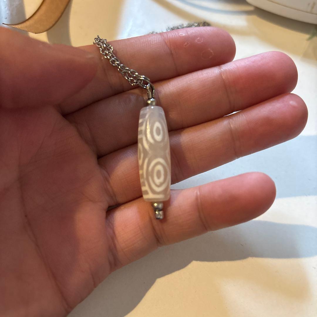 一つは持ちたい天珠！白龍眼天珠さま！綺麗！