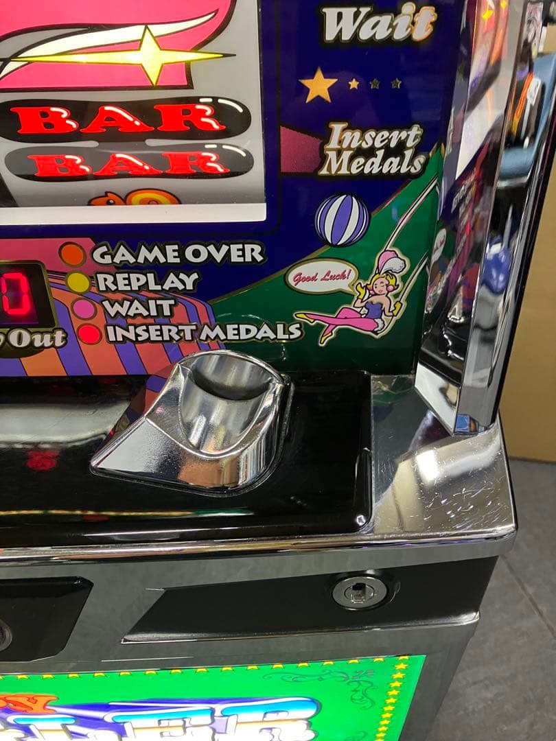 パチスロ実機 6号機 Ｓ ハッピージャグラーＶⅢ 不要機付 ⭕️送料無料⭕️