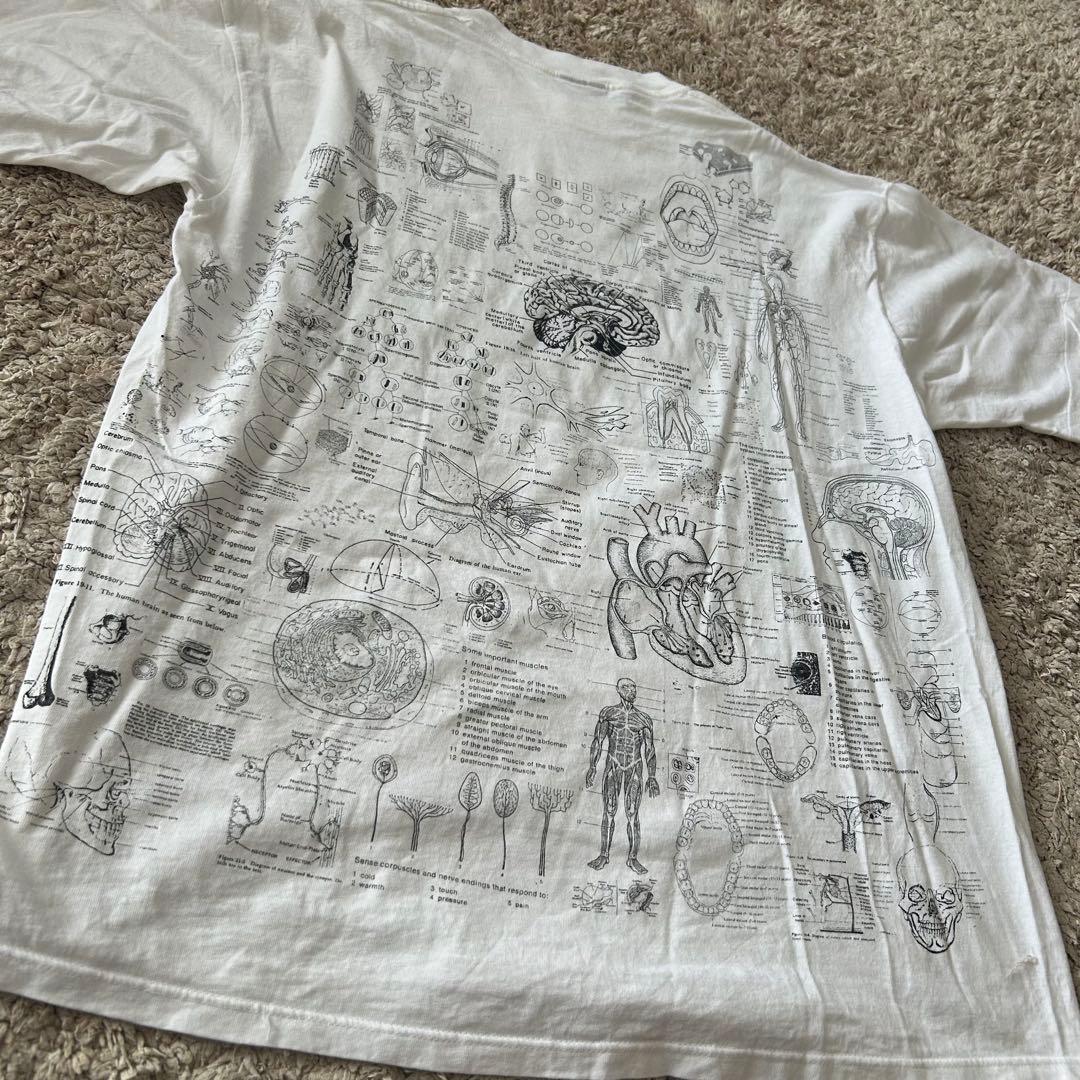 90s Computer gear 解剖学Tシャツ soffes XL 総柄