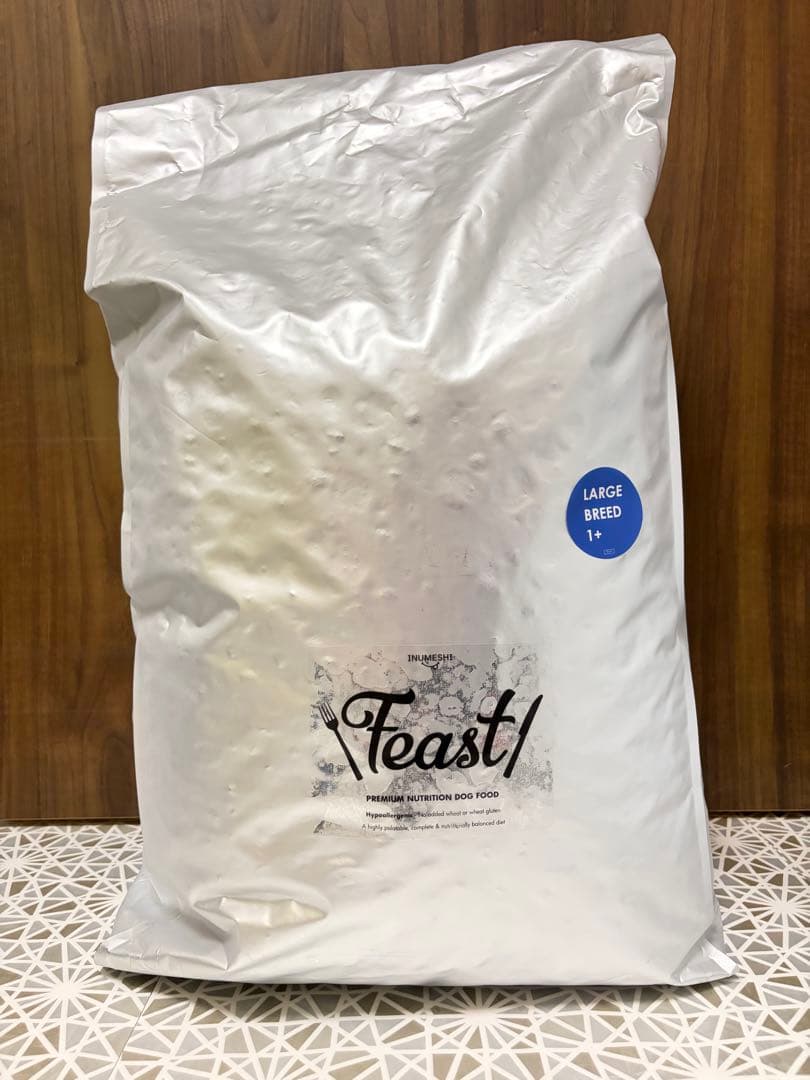 Feast!　フィースト　1歳以上　大型犬用　15kg　ブリーダーパック