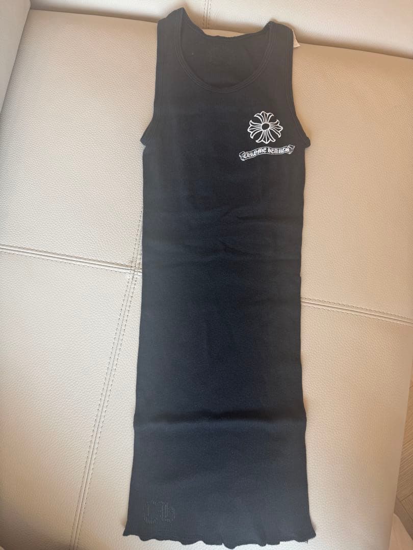 クロムハーツ黒 タンクトップ