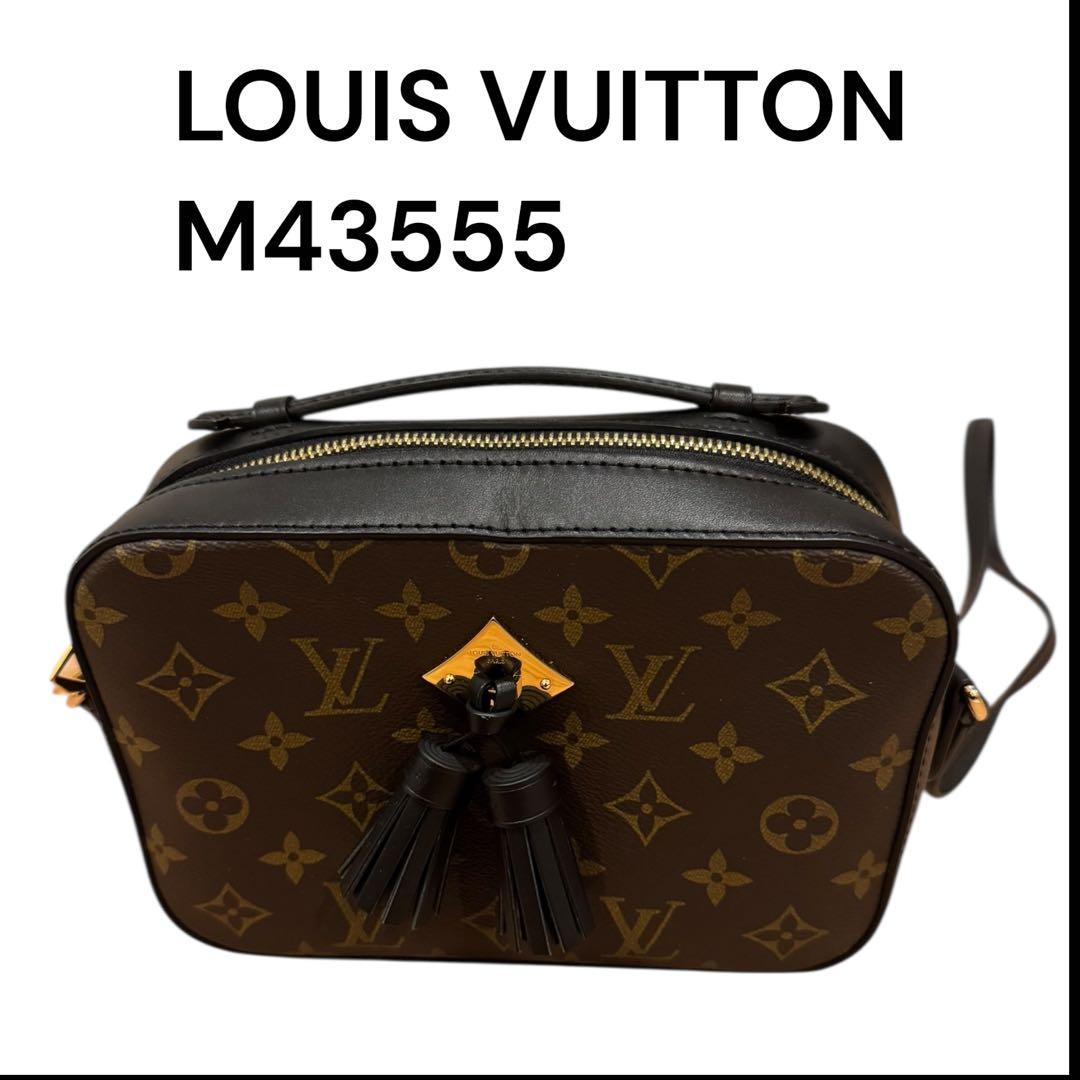 ルイヴィトン M43555 ショルダーバッグ サントンジュ モノグラム【美品】