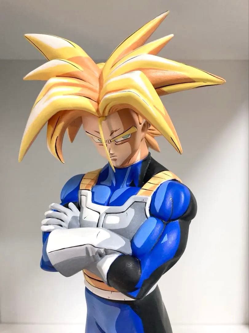 ドラゴンボール フィギュア リペイント トランクス 二次元彩色 海外製品