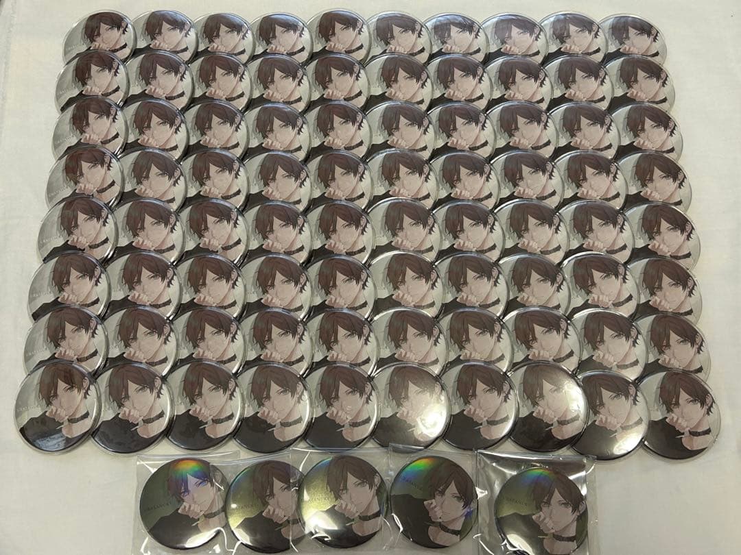 うらたぬき 缶バッジ シャドウ