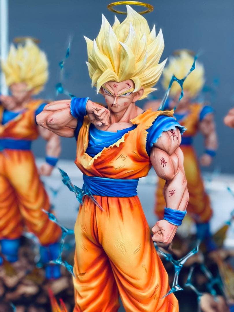ドラゴンボールZ　孫悟空 スーパーサイヤ人2　ガレージキッド　フィギュア　完成品