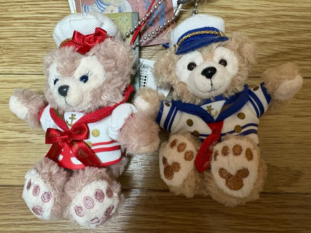 ダッフィー&シェリーメイ キーホルダー6個セット