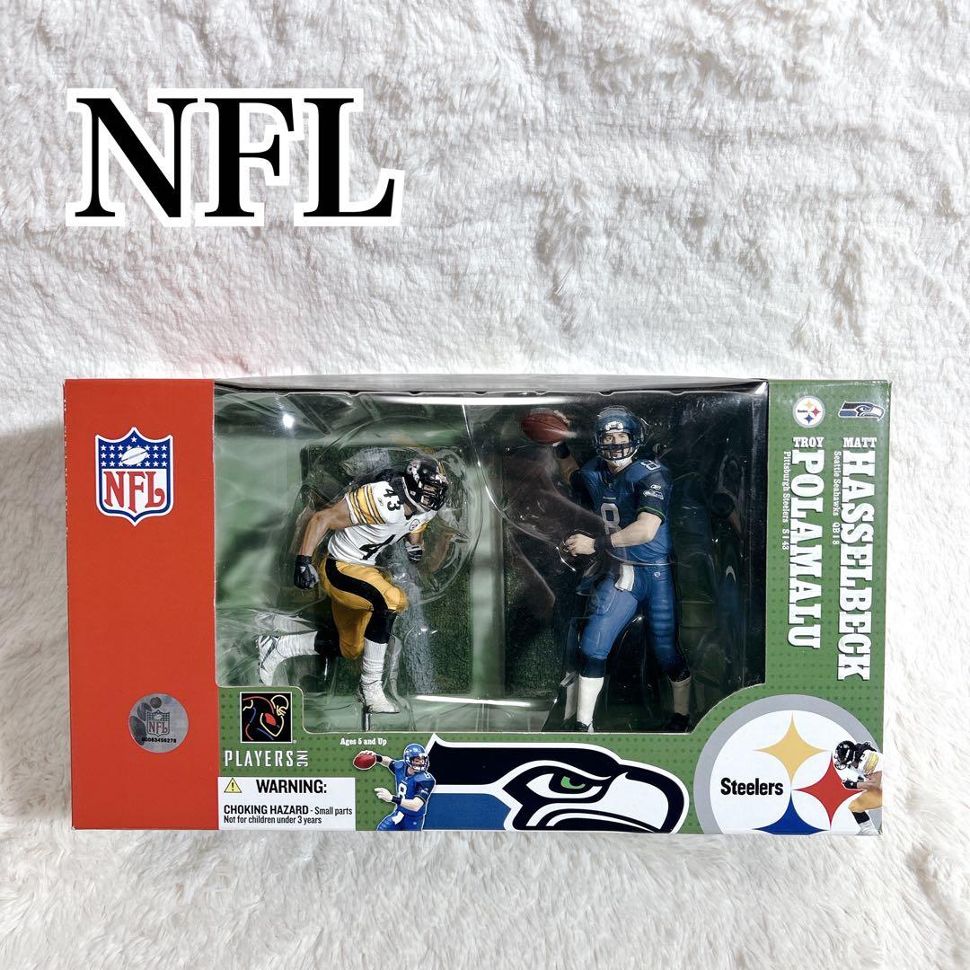 Matt Hasselbeck & Troy Polamalu フィギュア