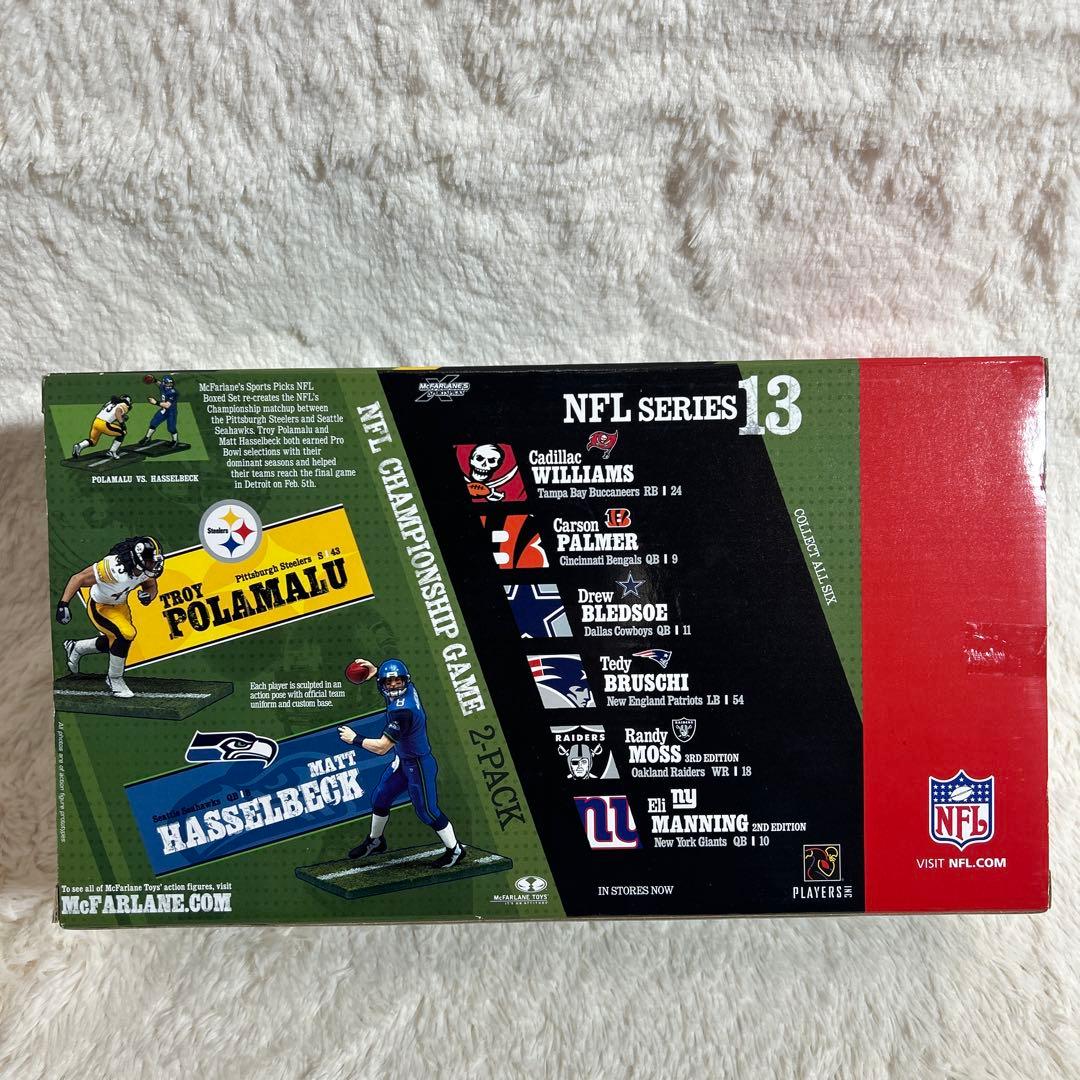 Matt Hasselbeck & Troy Polamalu フィギュア