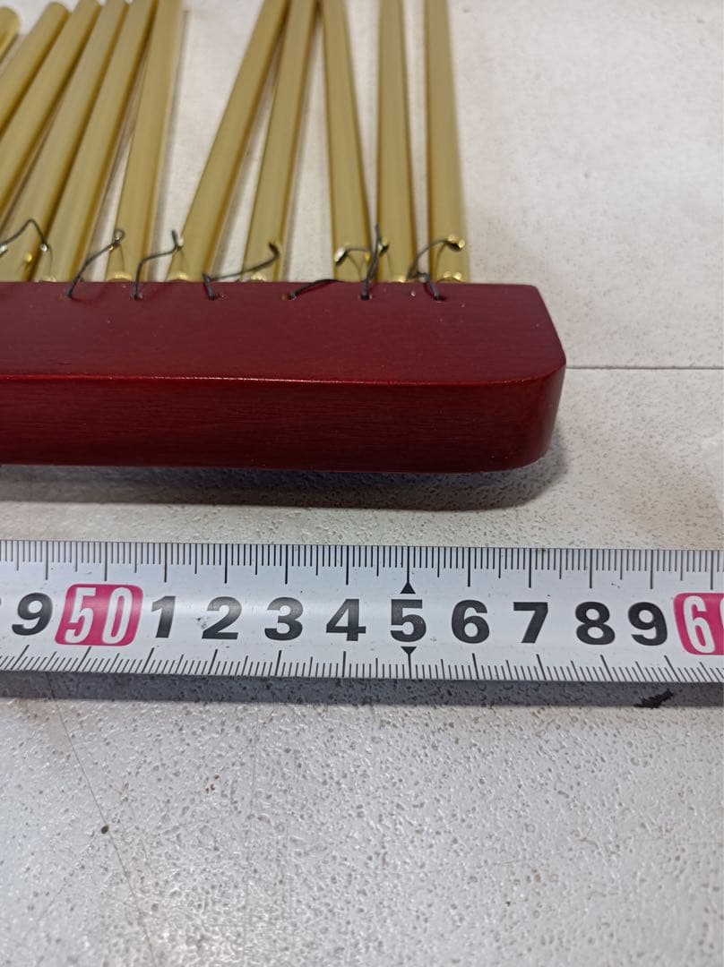 [八6673] バーチャイム ウインドチャイム 36本