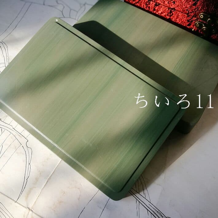 松花硯　天然石硯　書道用品