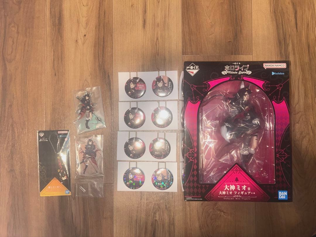 一番くじ ホロライブ ～大神ミオ フィギュア　セット