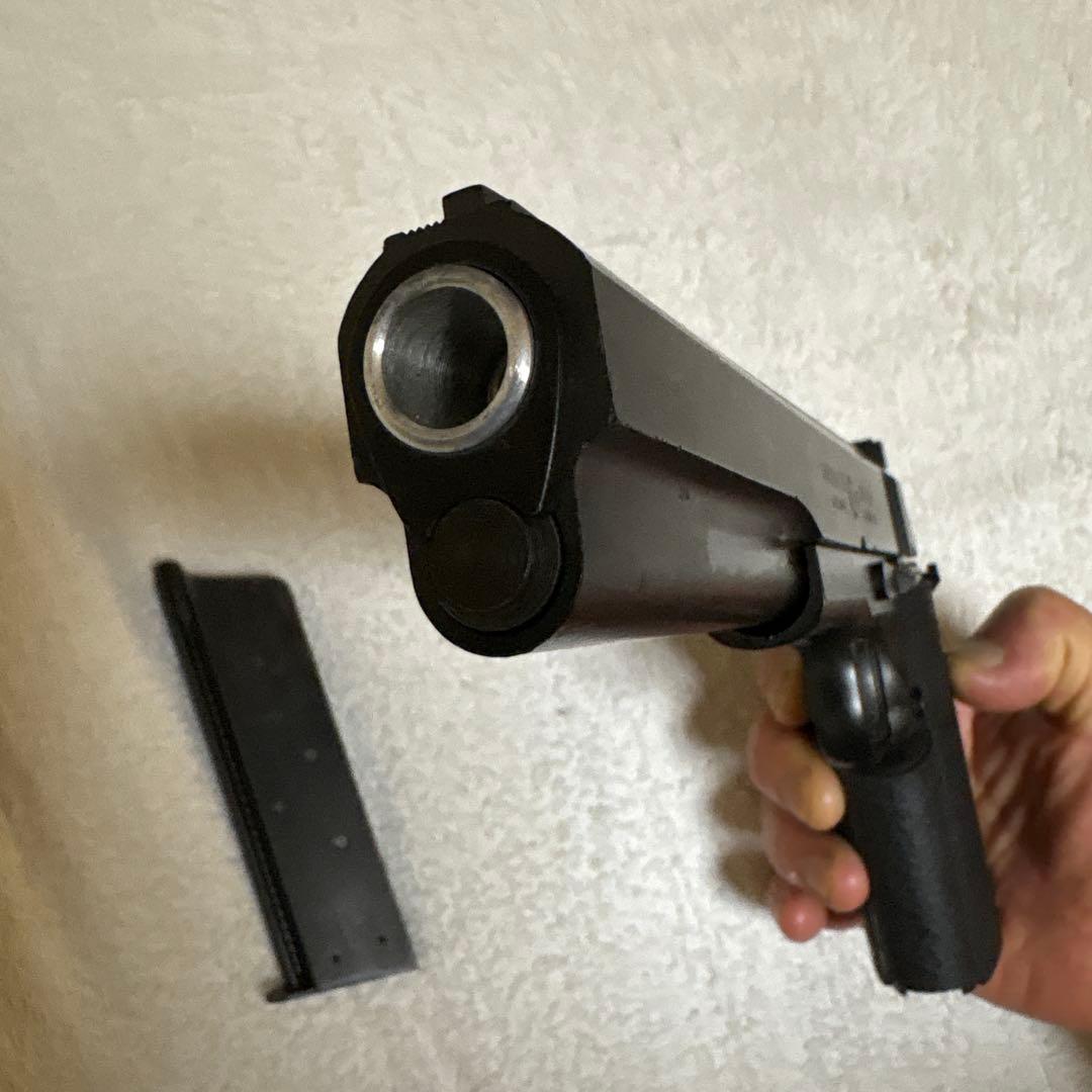 WA ハードボーラー　ガスブロ　マットブラック　ガス漏れ