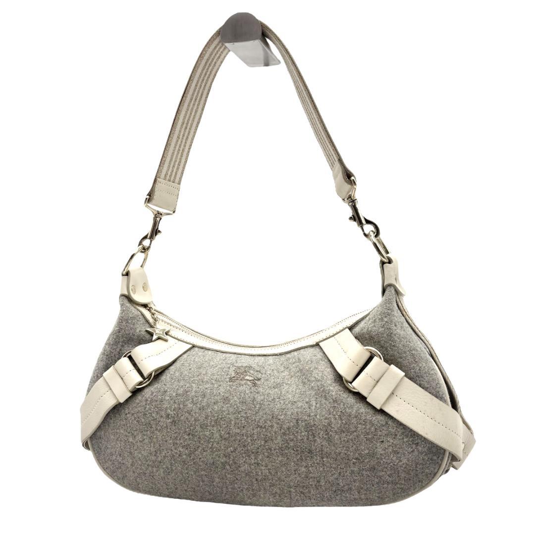 良品　バーバリー　ブルーレーベル　ワンショルダーバッグ　肩掛け　Burberry