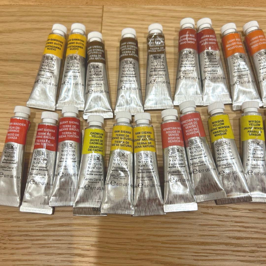 ウィンザー＆ニュートン プロフェッショナルウォーターカラー 新品未使用